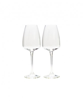 Set de 2 pahare pentru vin alb, 440 ml, sticla Crystalite - SIMONA'S COOKSHOP